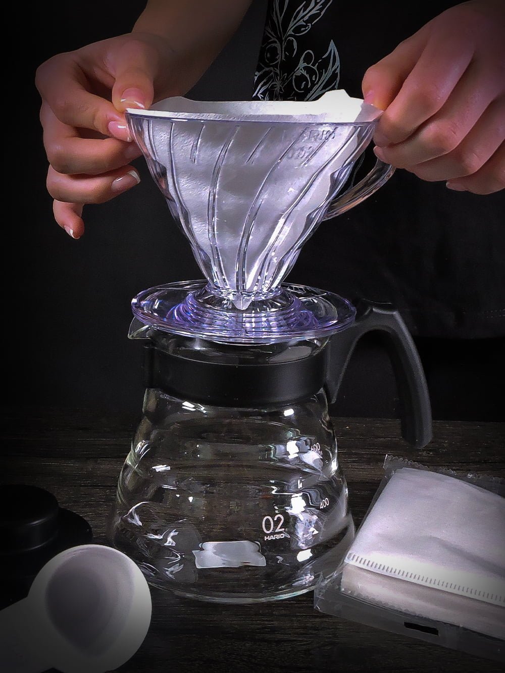 HARIO V60 Craft Coffee Maker (Pourover Set)