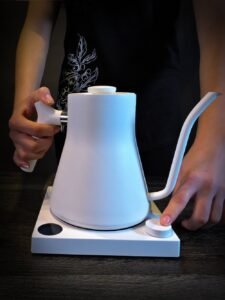 FELLOW Stagg EKG Electric Pour Over Kettle (White)